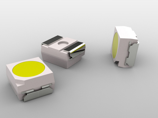 LED贴片，封装PLCC 2引脚。尺寸为3毫米x 3,5mm毫米x 1.65毫米缩略图